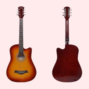 Kaspar 38-Inch Acoustic Guitar – Sunburst Finish